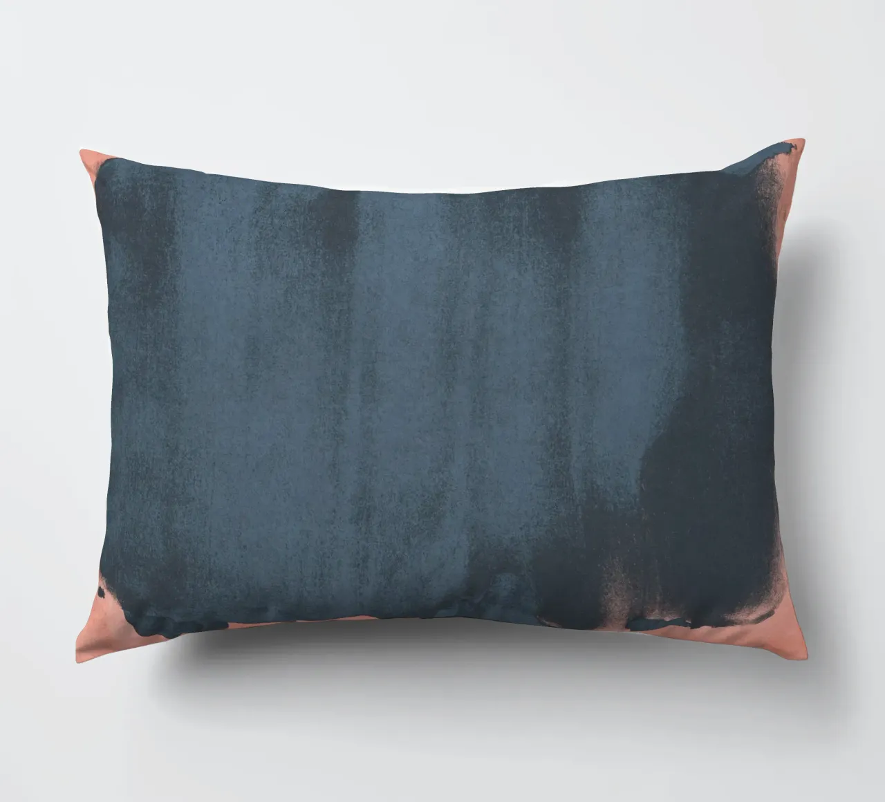 Minimal Abstract Blue Colorfield 05 decorative cushion by amini54