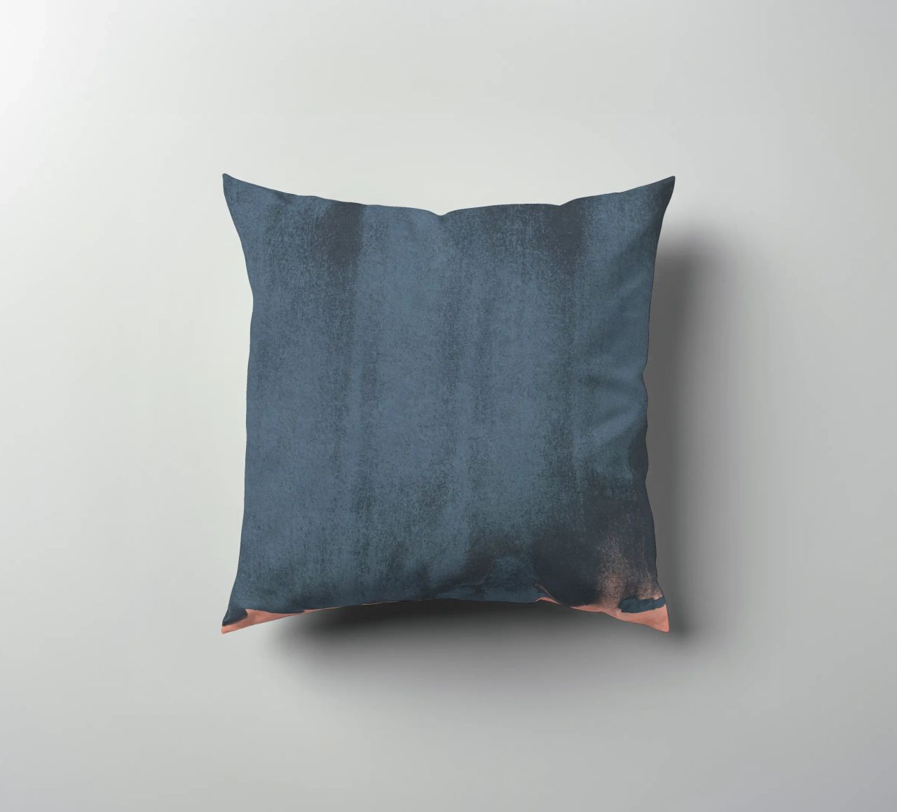 Minimal Abstract Blue Colorfield 05 cuscino da amini54