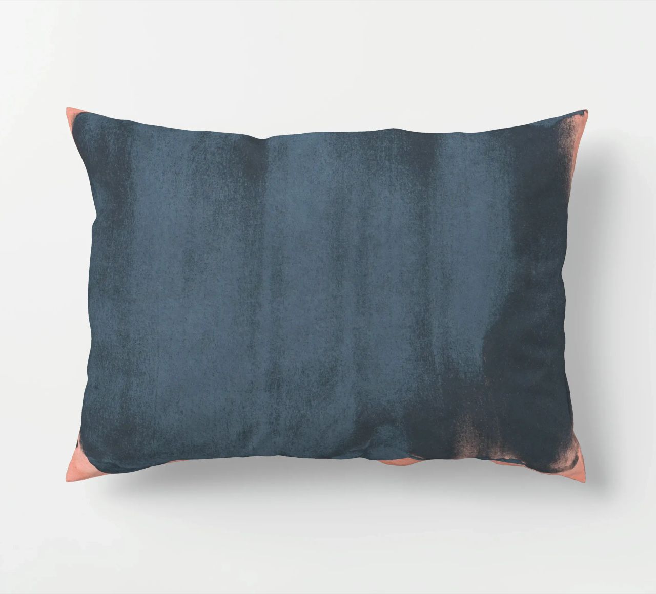 Minimal Abstract Blue Colorfield 05 cuscino da amini54