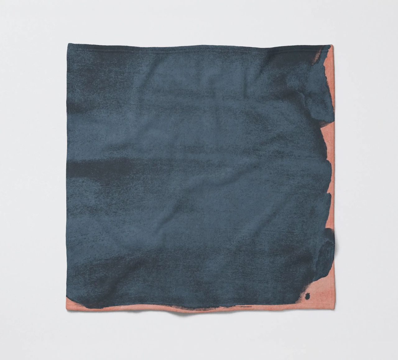 Minimal Abstract Blue Colorfield 05 coperta in pile da amini54