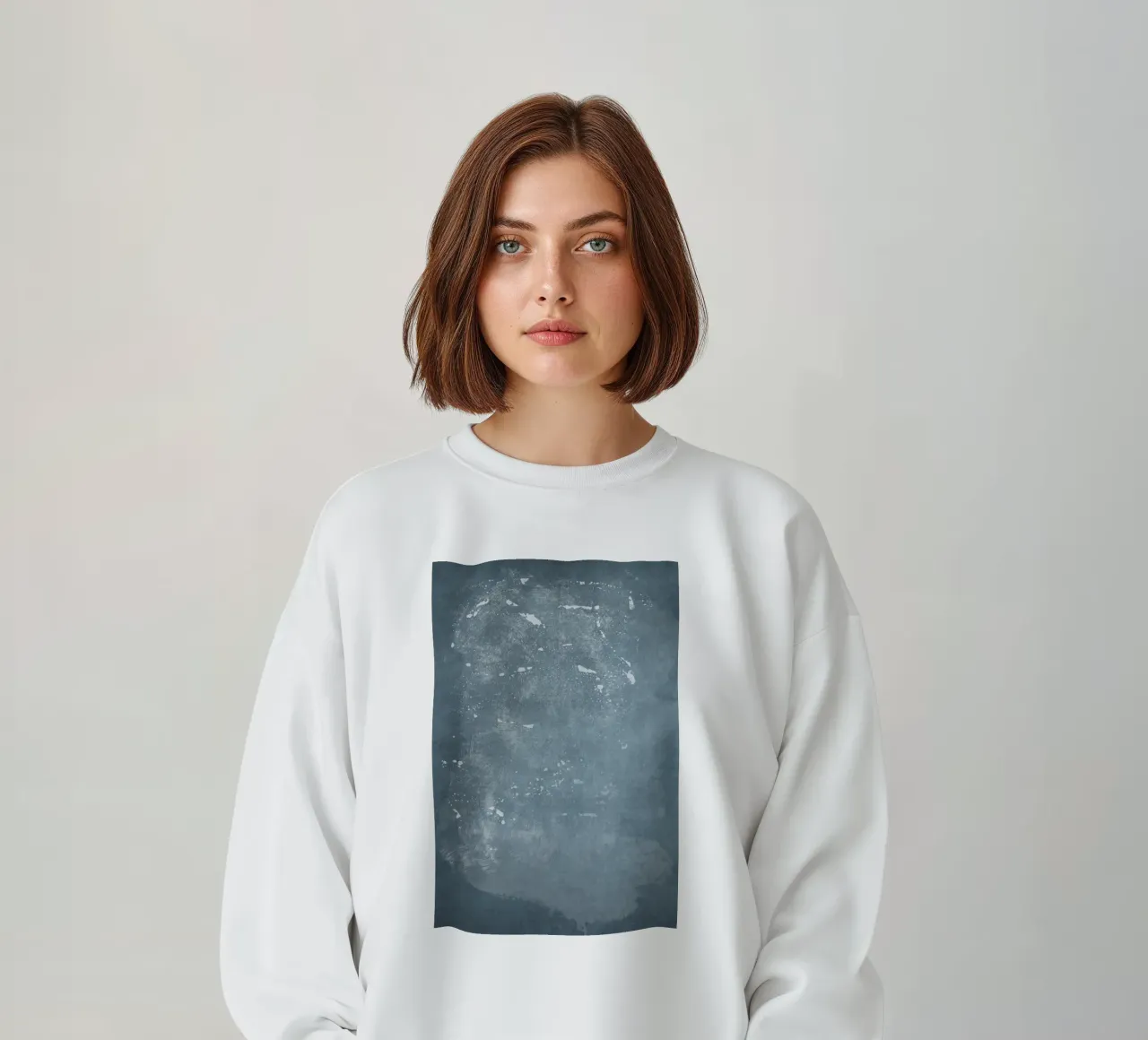 Minimal Abstract Blue 04 felpa da amini54