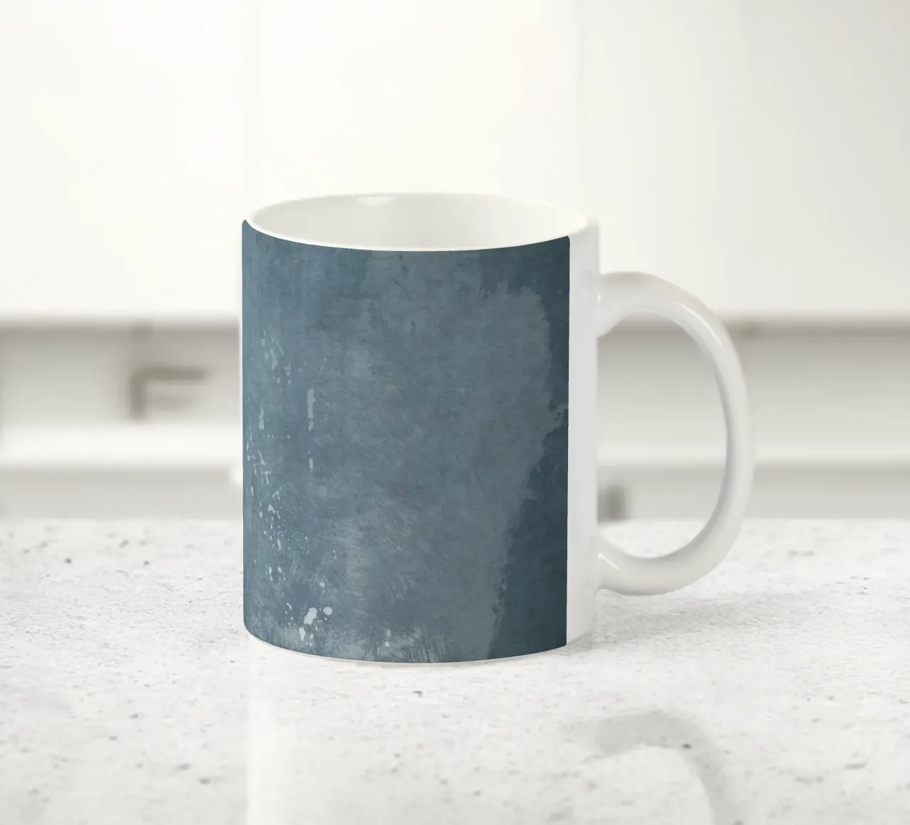 Minimal Abstract Blue 04 tazza in ceramica da amini54