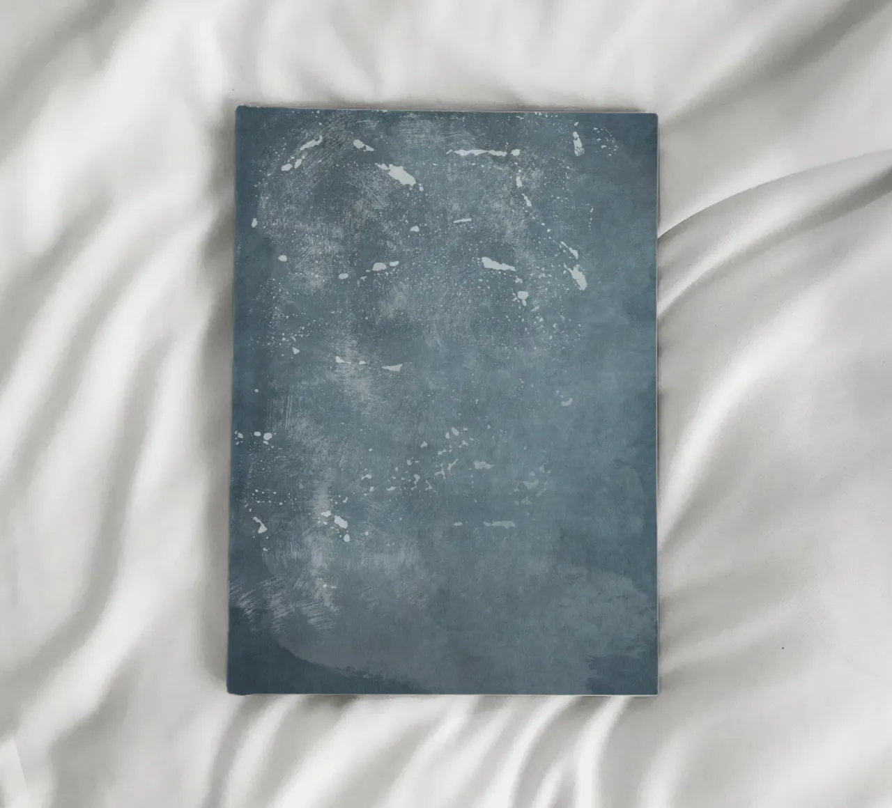 Minimal Abstract Blue 04 notebook by amini54
