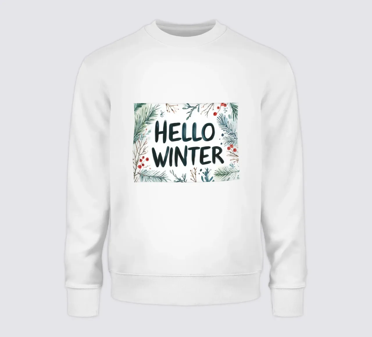 Hello Winter felpa da treechild