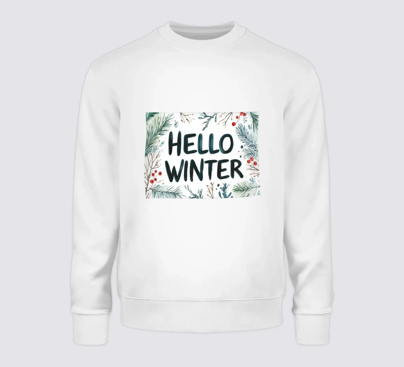Hello Winter sweat de treechild