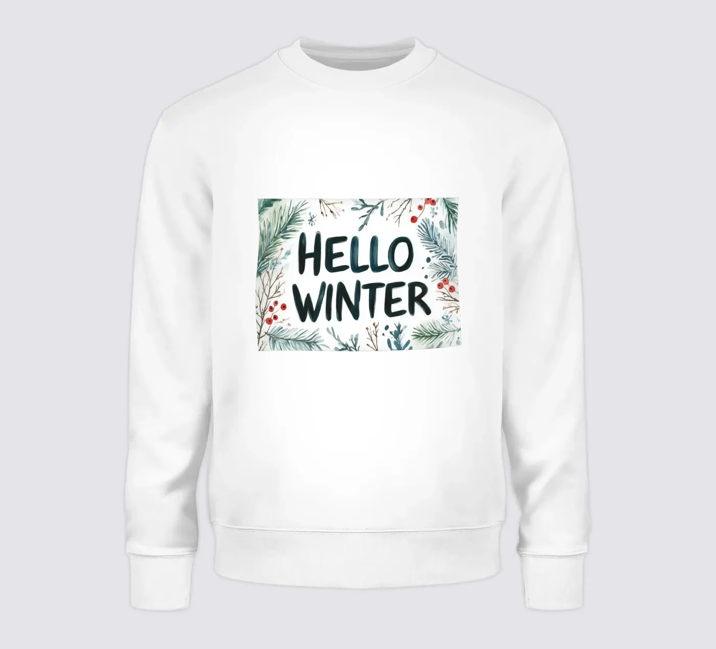 Hello Winter felpa da treechild