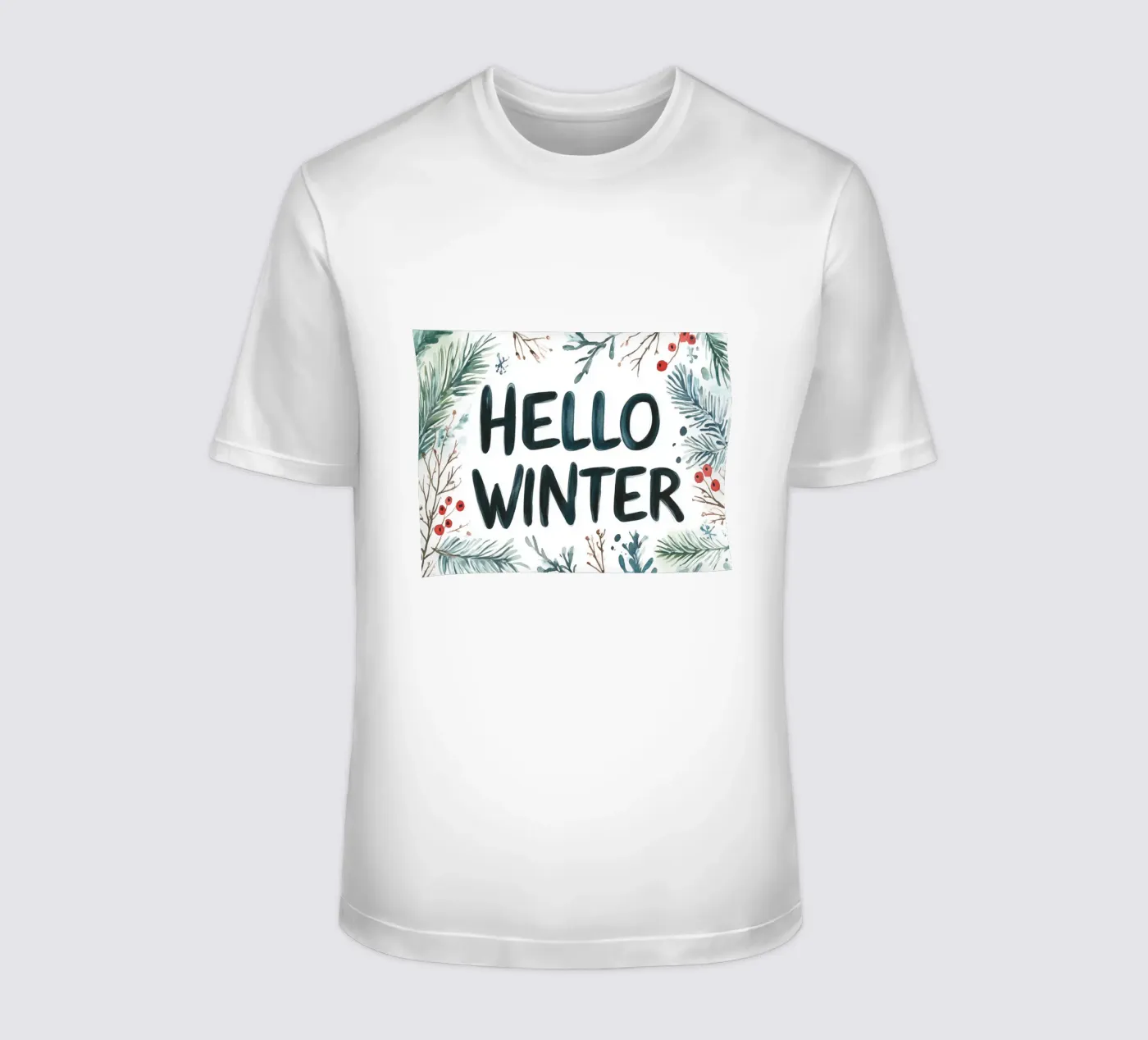 Hello Winter t-shirt da treechild
