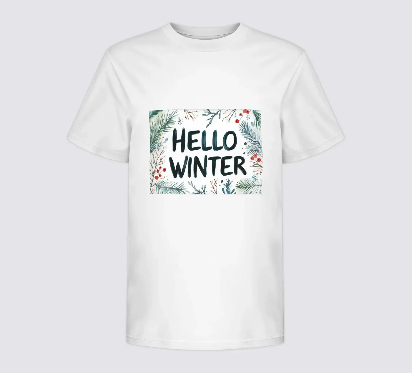 Hello Winter kinder t-shirt van treechild