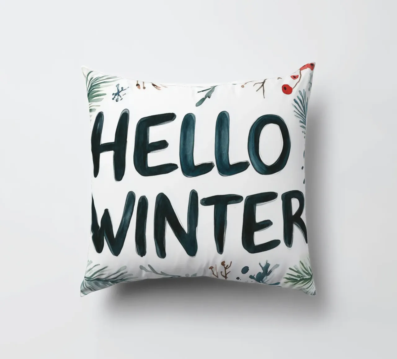 Hello Winter cuscino da treechild