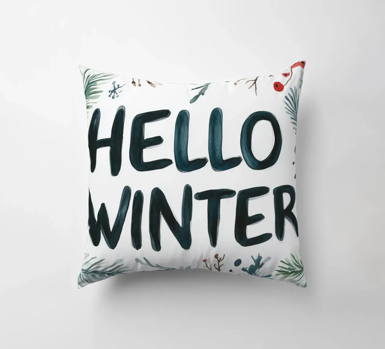 Hello Winter cuscino da treechild