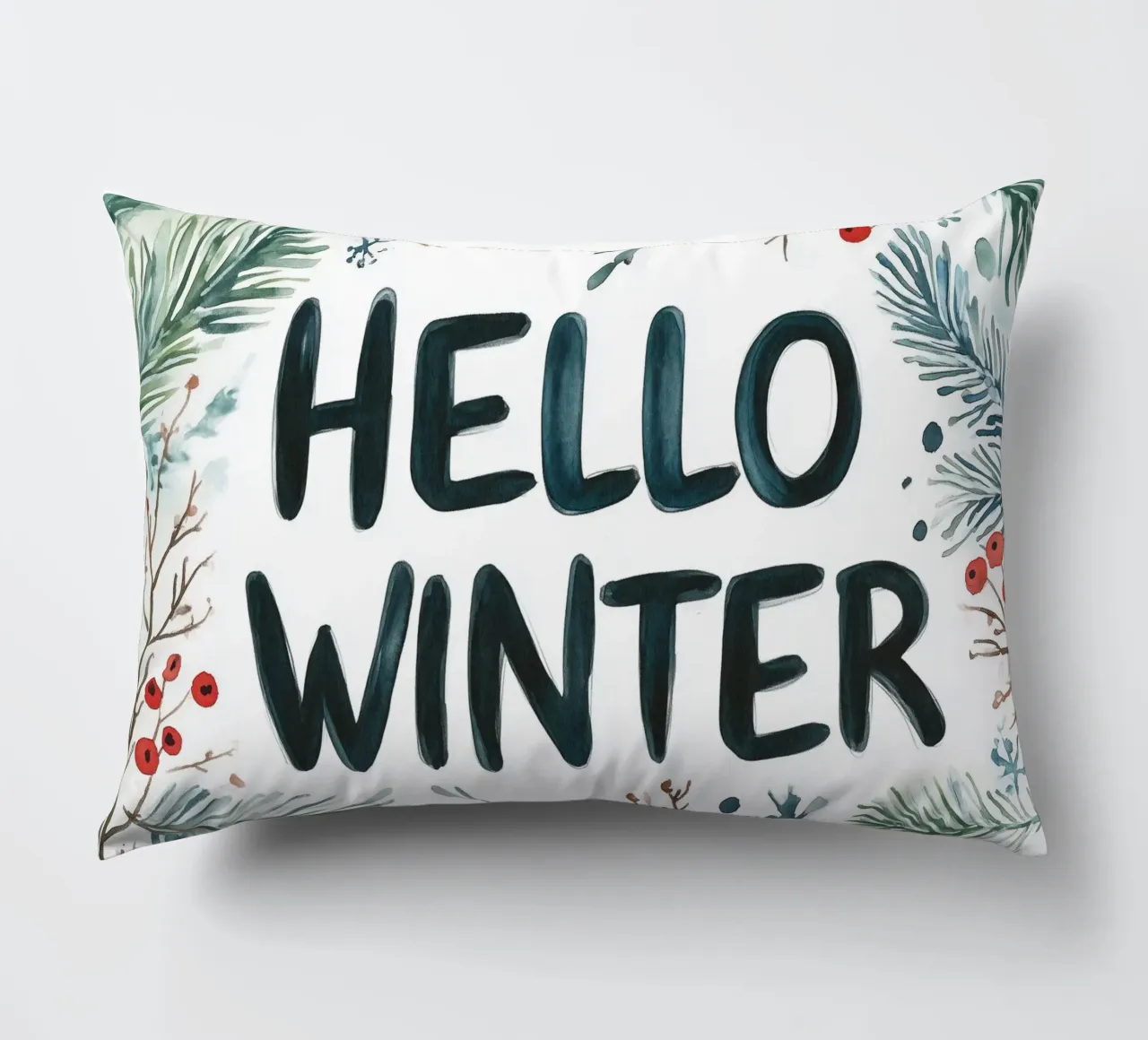 Hello Winter cuscino da treechild