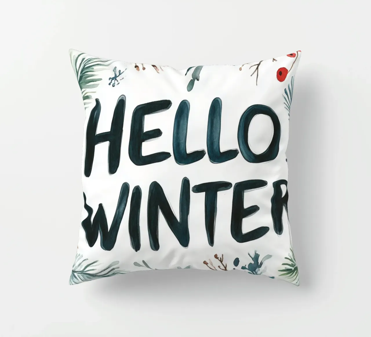 Hello Winter cuscino da treechild