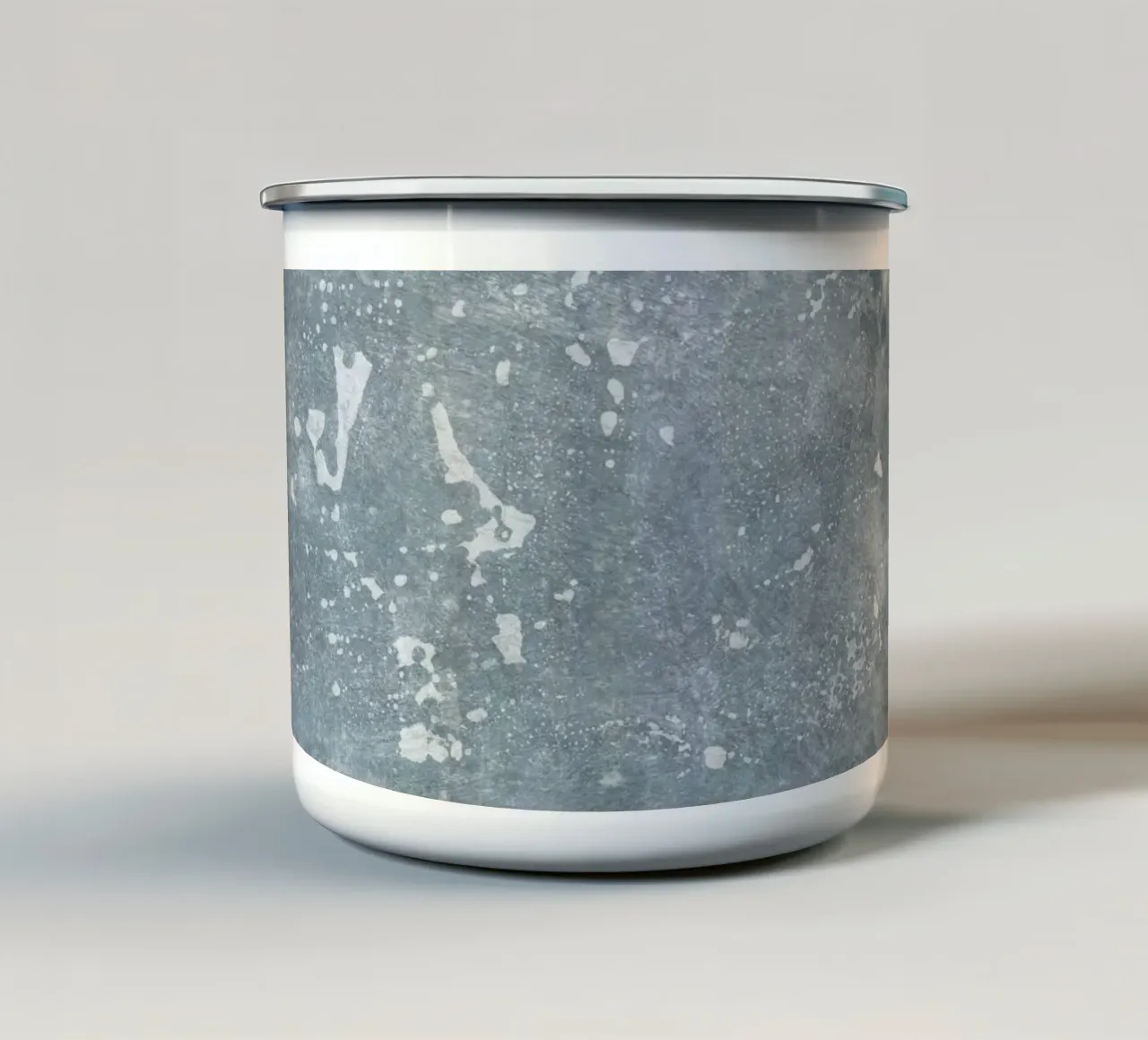 Minimal Abstract Blue 03 tazza in smalto da amini54