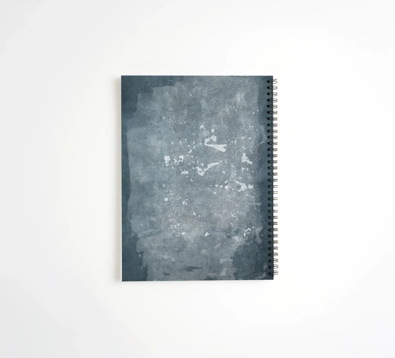 Minimal Abstract Blue 03 spiral notebook by amini54