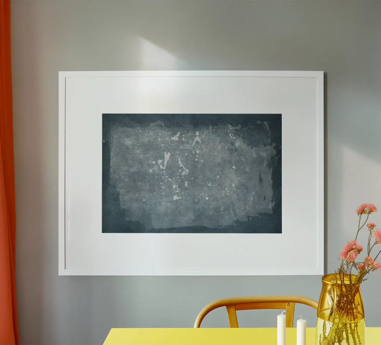 Minimal Abstract Blue 03 poster de amini54