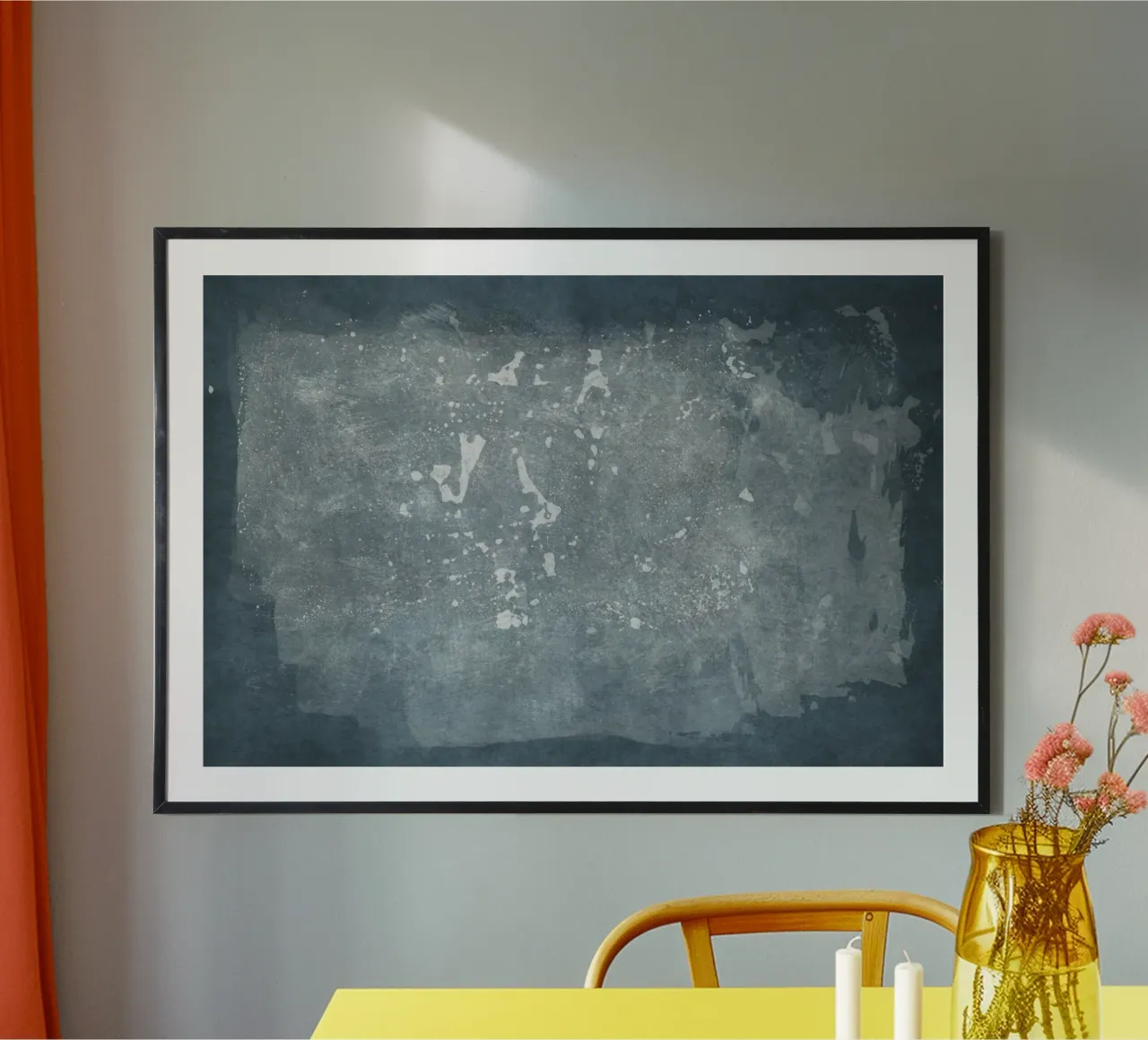 Minimal Abstract Blue 03 poster de amini54