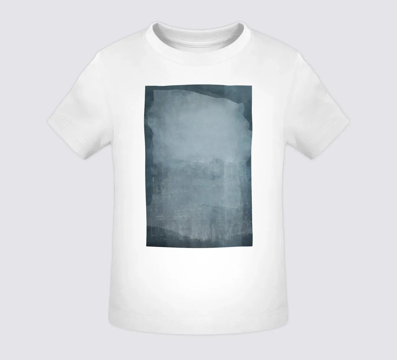 Minimal Abstract Blue 02 maglietta neonato da amini54
