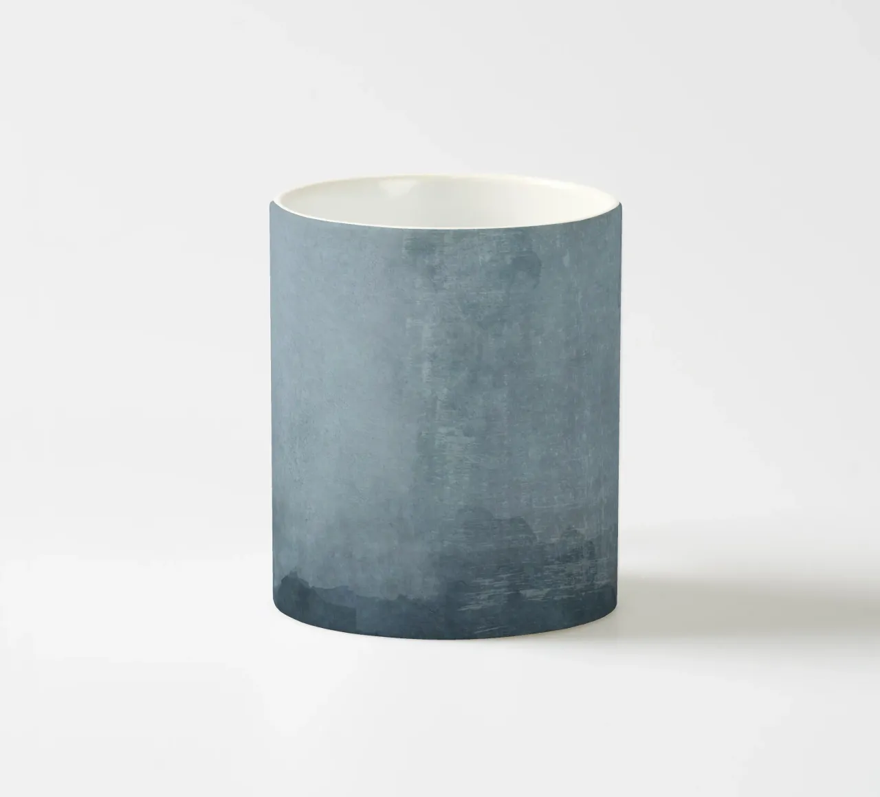 Minimal Abstract Blue 02 tazza in ceramica da amini54