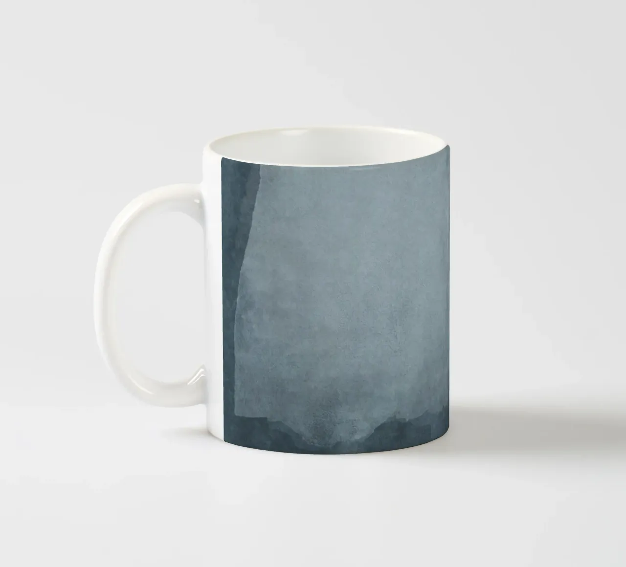 Minimal Abstract Blue 02 tazza in ceramica da amini54