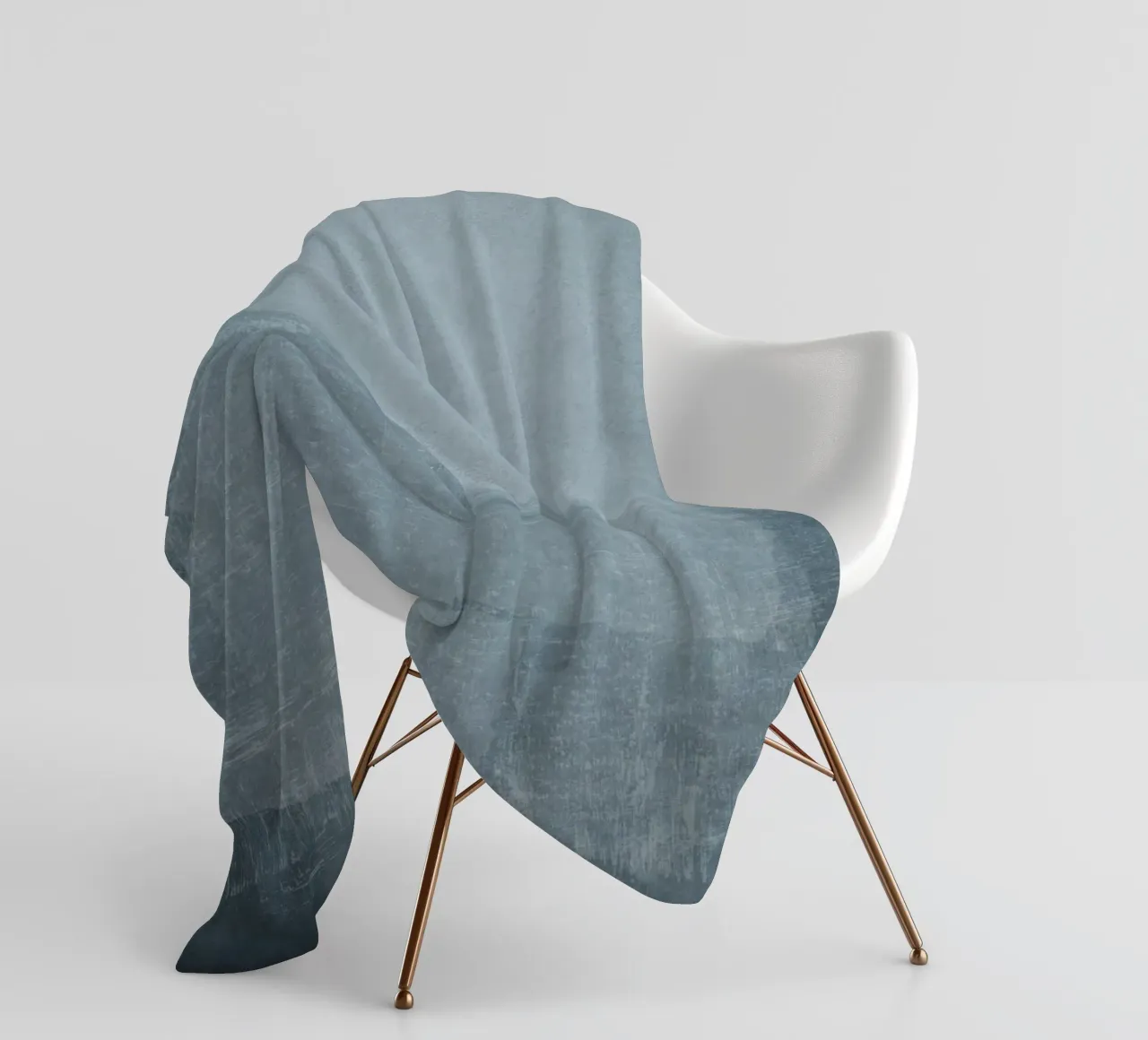 Minimal Abstract Blue 02 coperta in pile da amini54