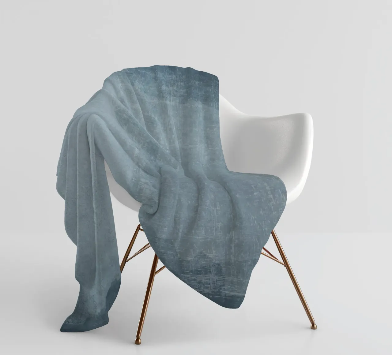 Minimal Abstract Blue 02 coperta in pile da amini54