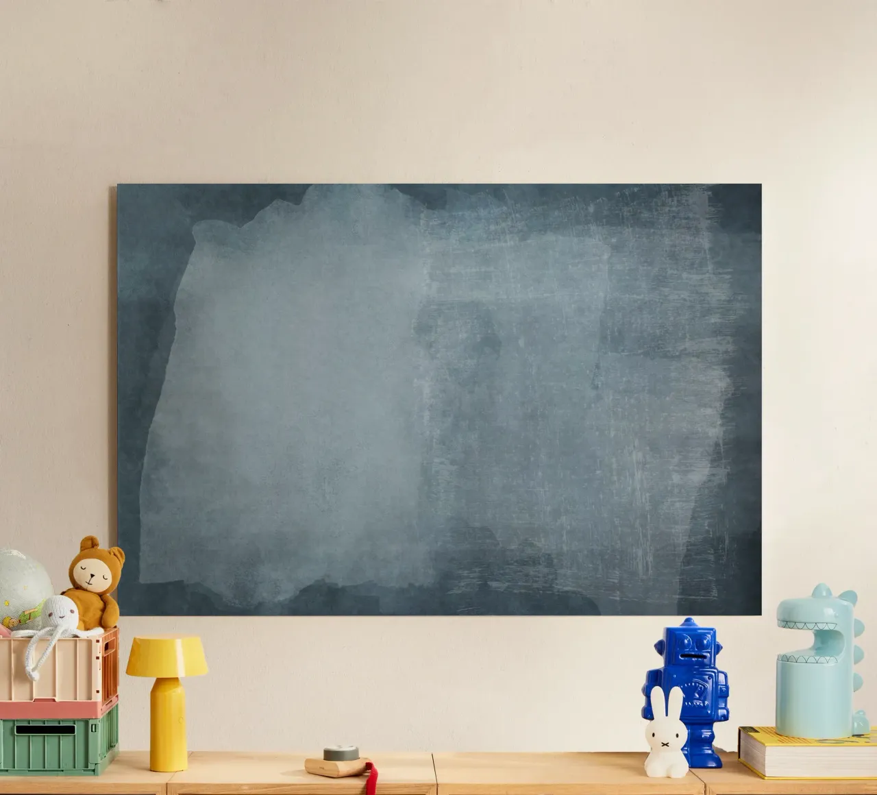 Minimal Abstract Blue 02 plexiglass da amini54
