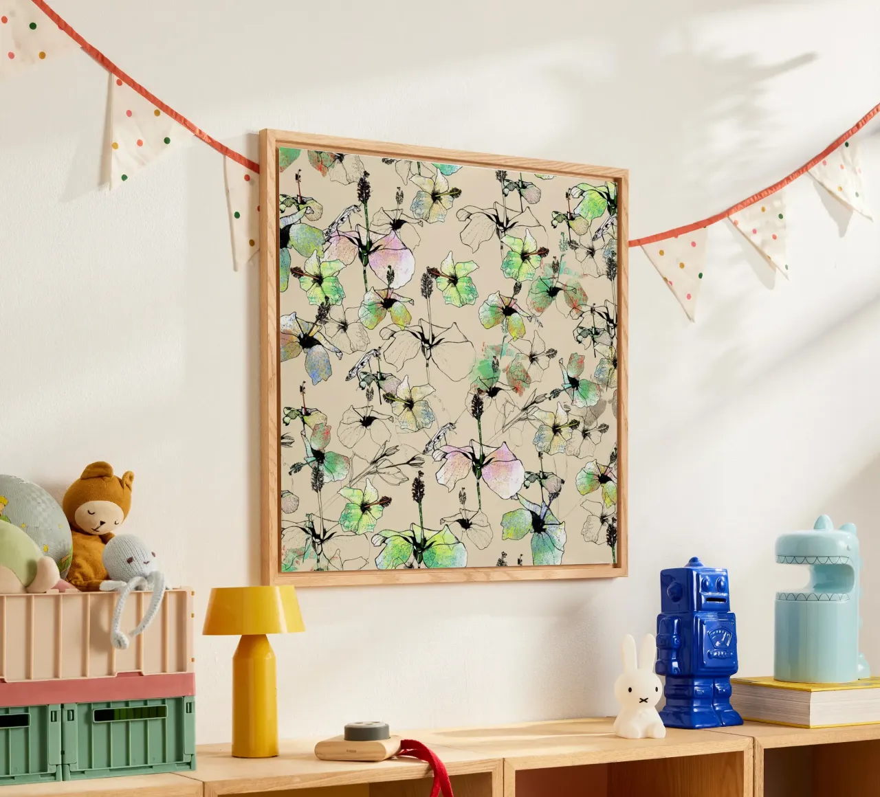 Hibiscus plexiglas de Giulio Iurissevich