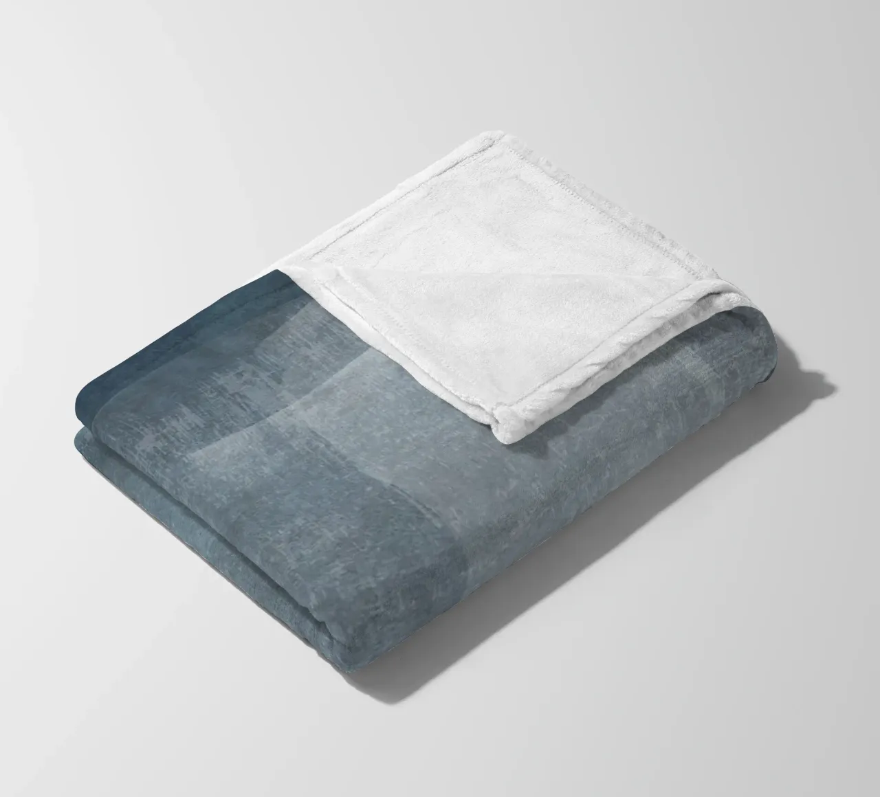 Minimal Abstract Blue 01 coperta in pile da amini54