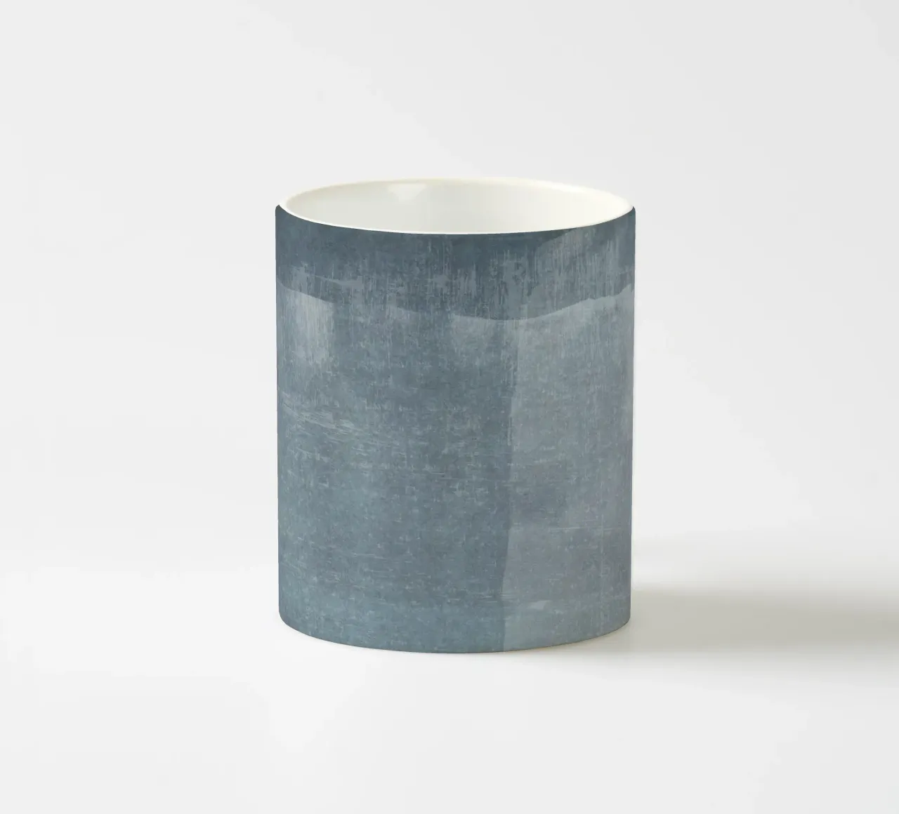Minimal Abstract Blue 01 tazza in ceramica da amini54