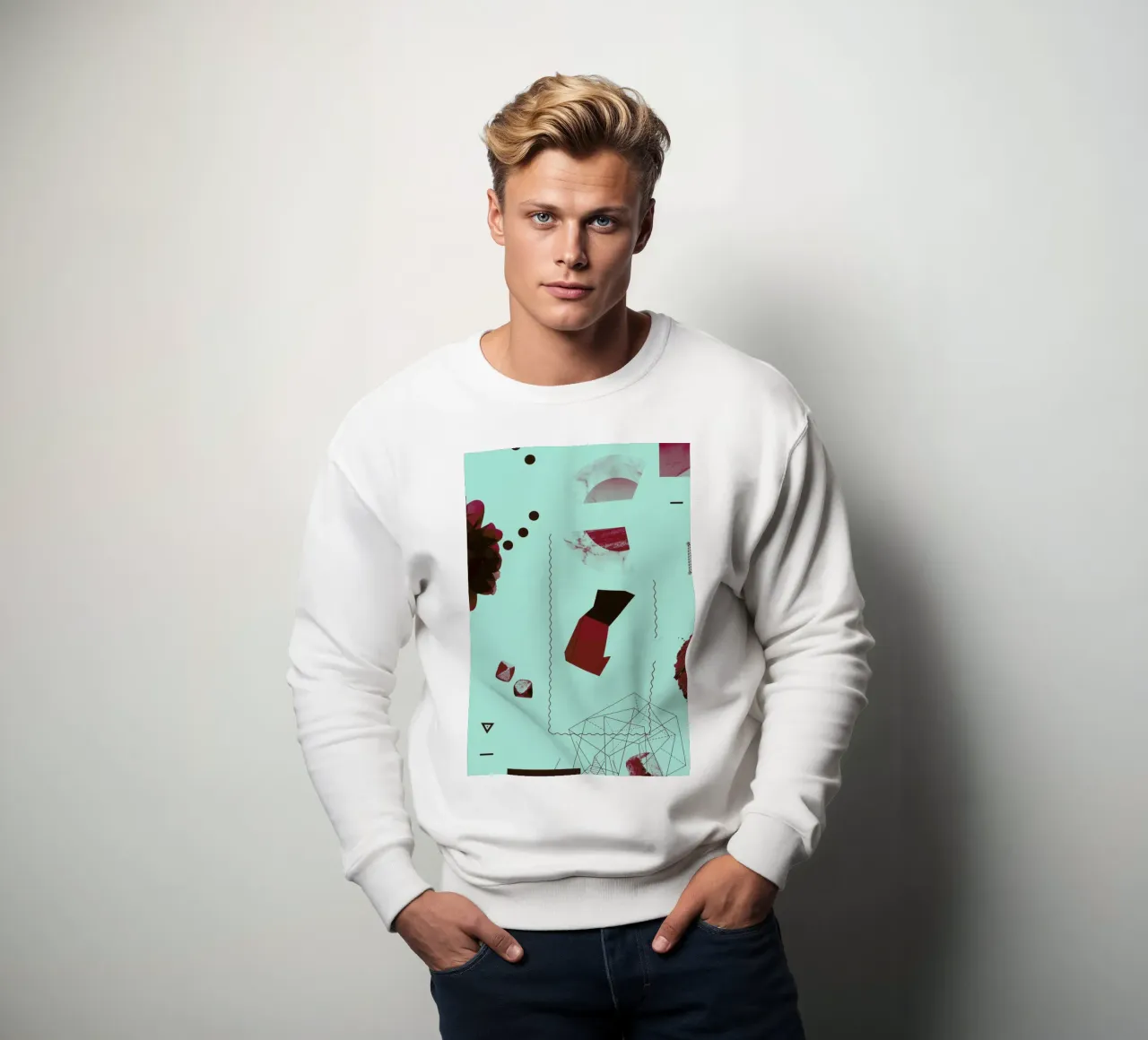 Objects 05 Sweatshirt von Andreas Jarner