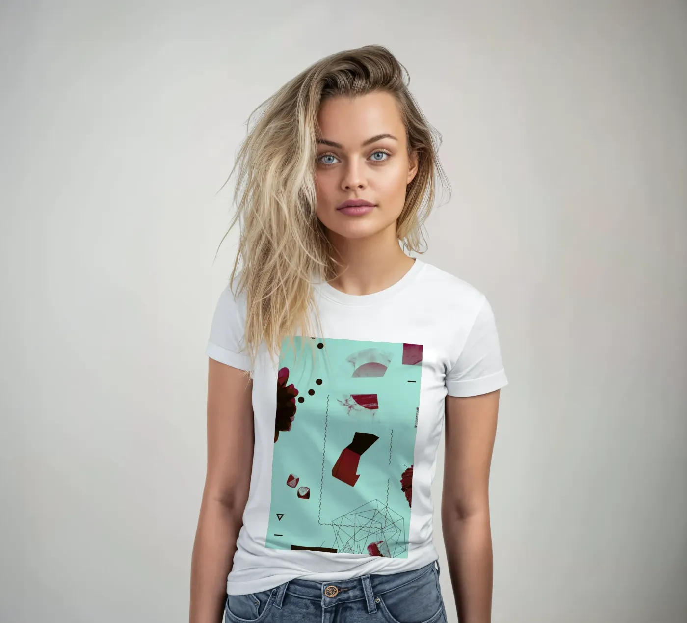 Objects 05 t-shirt da donna da Andreas Jarner
