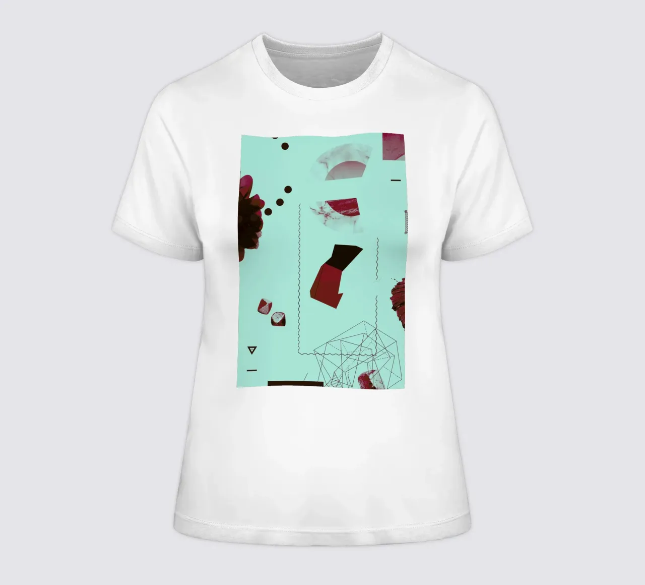 Objects 05 t-shirt da donna da Andreas Jarner