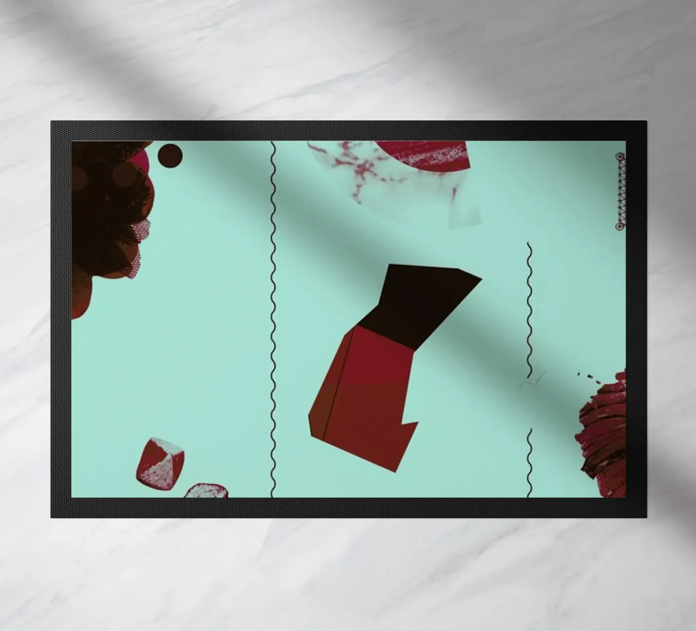 Objects 05 Fußmatte von Andreas Jarner