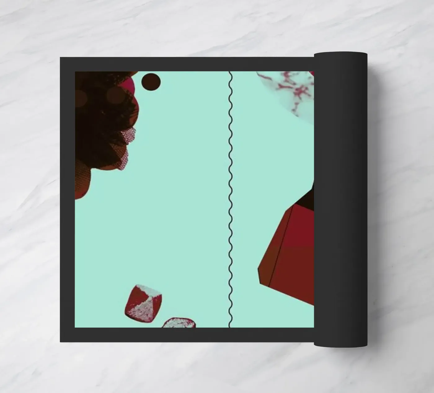 Objects 05 Fußmatte von Andreas Jarner