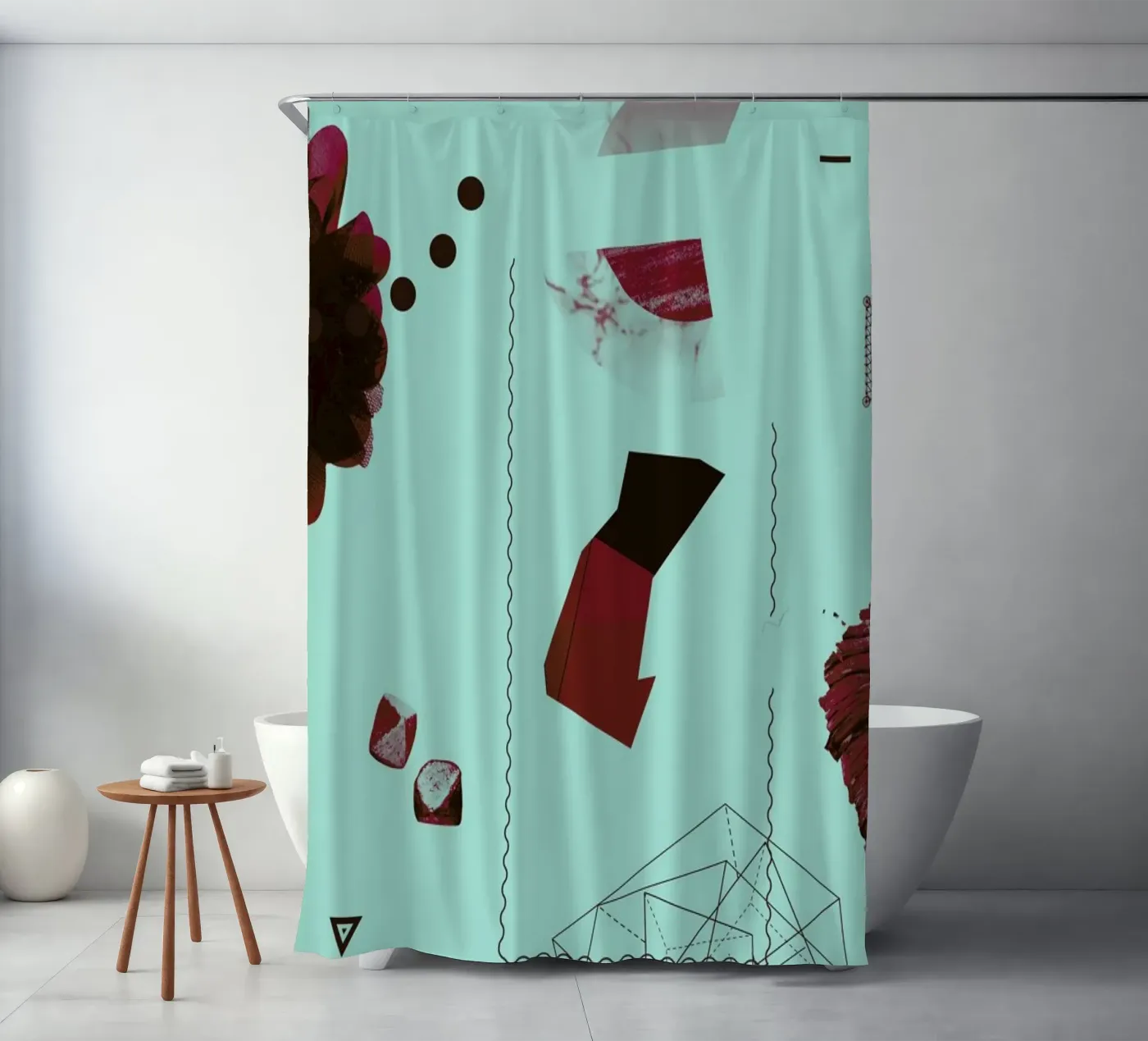 Objects 05 tenda da doccia da Andreas Jarner