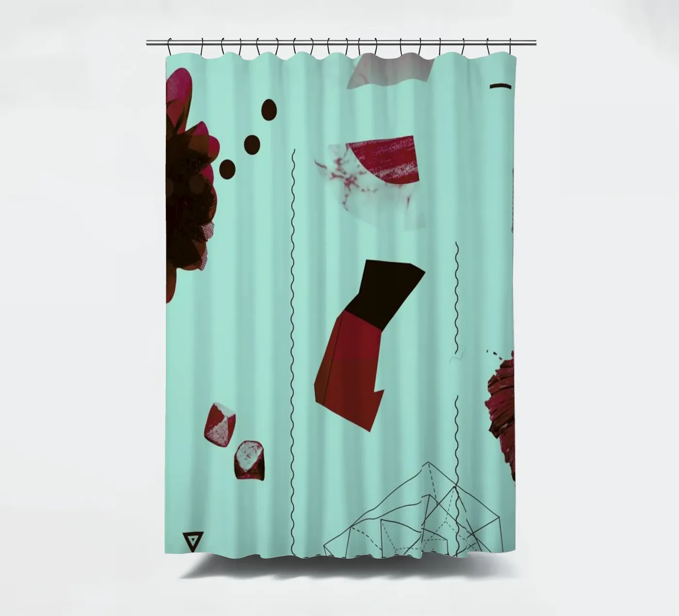 Objects 05 tenda da doccia da Andreas Jarner