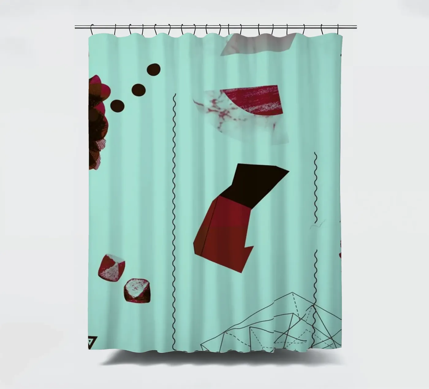 Objects 05 tenda da doccia da Andreas Jarner