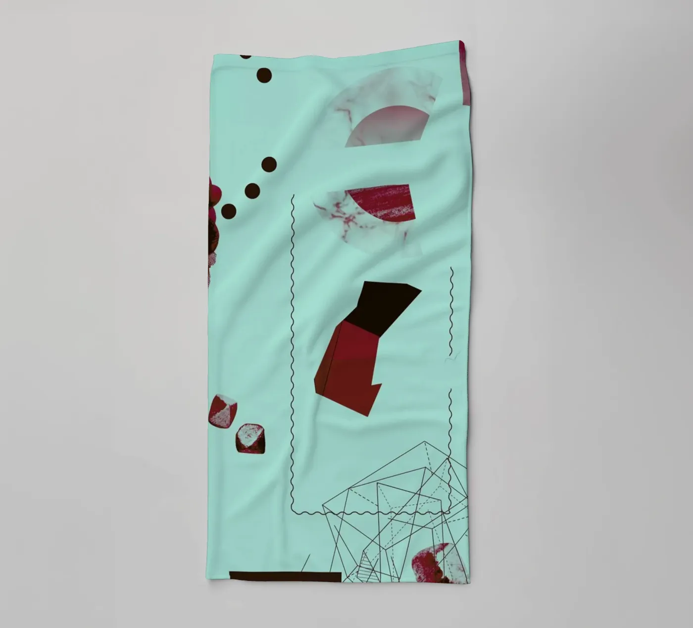 Objects 05 serviette de bain de Andreas Jarner