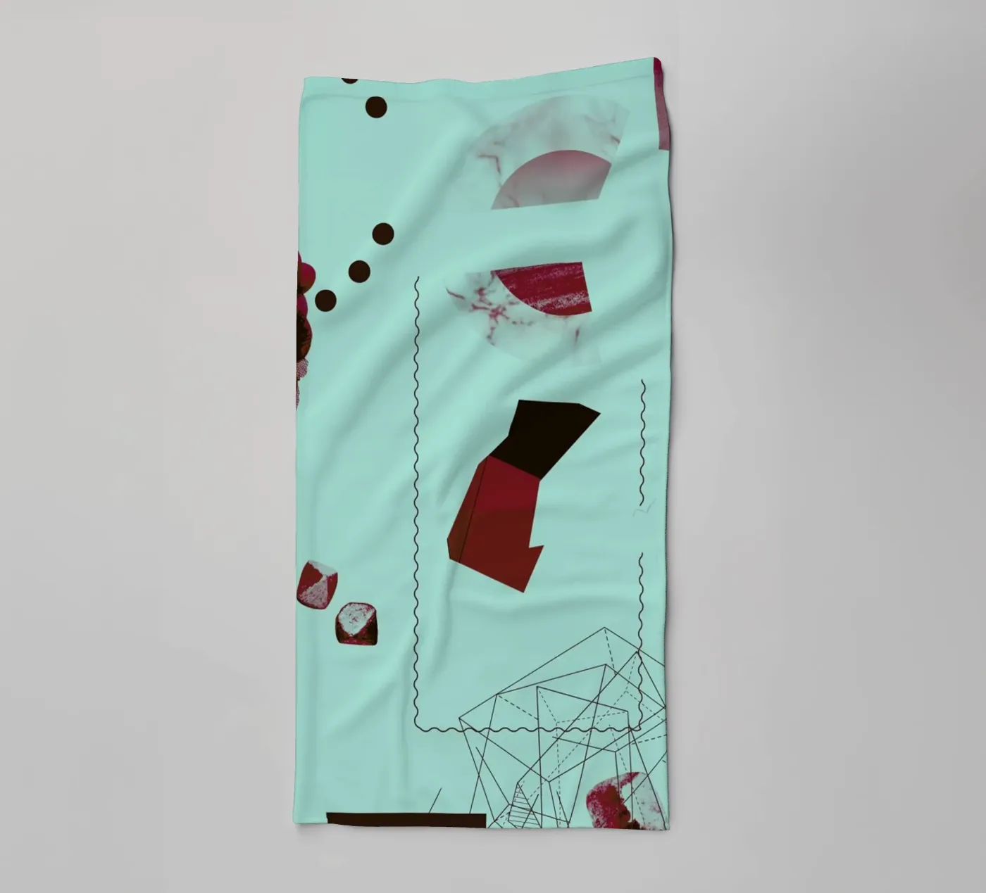 Objects 05 serviette de bain de Andreas Jarner