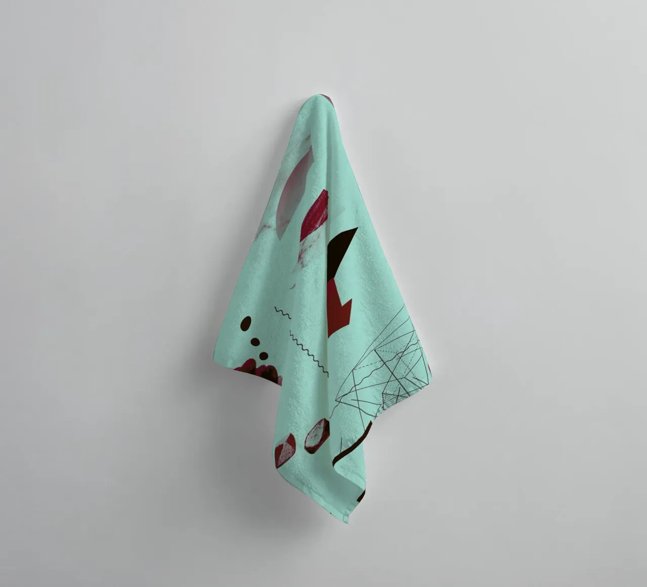 Objects 05 badhanddoek van Andreas Jarner