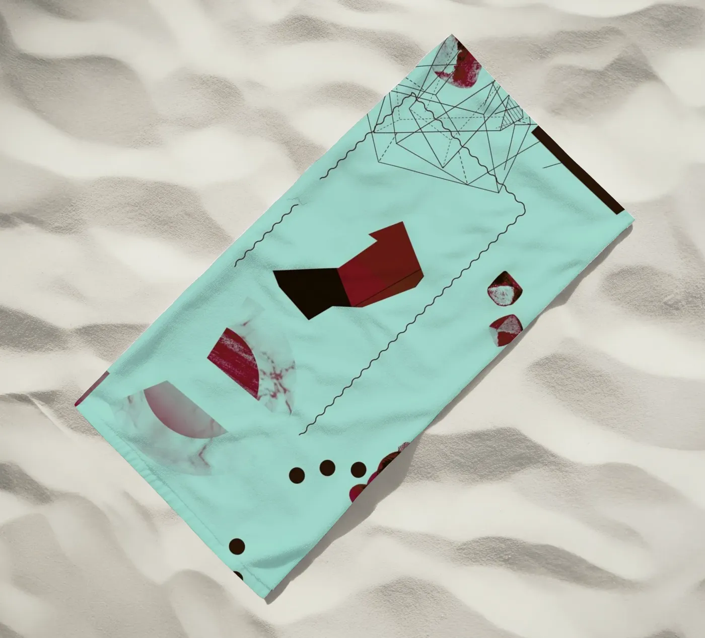 Objects 05 serviette de plage de Andreas Jarner