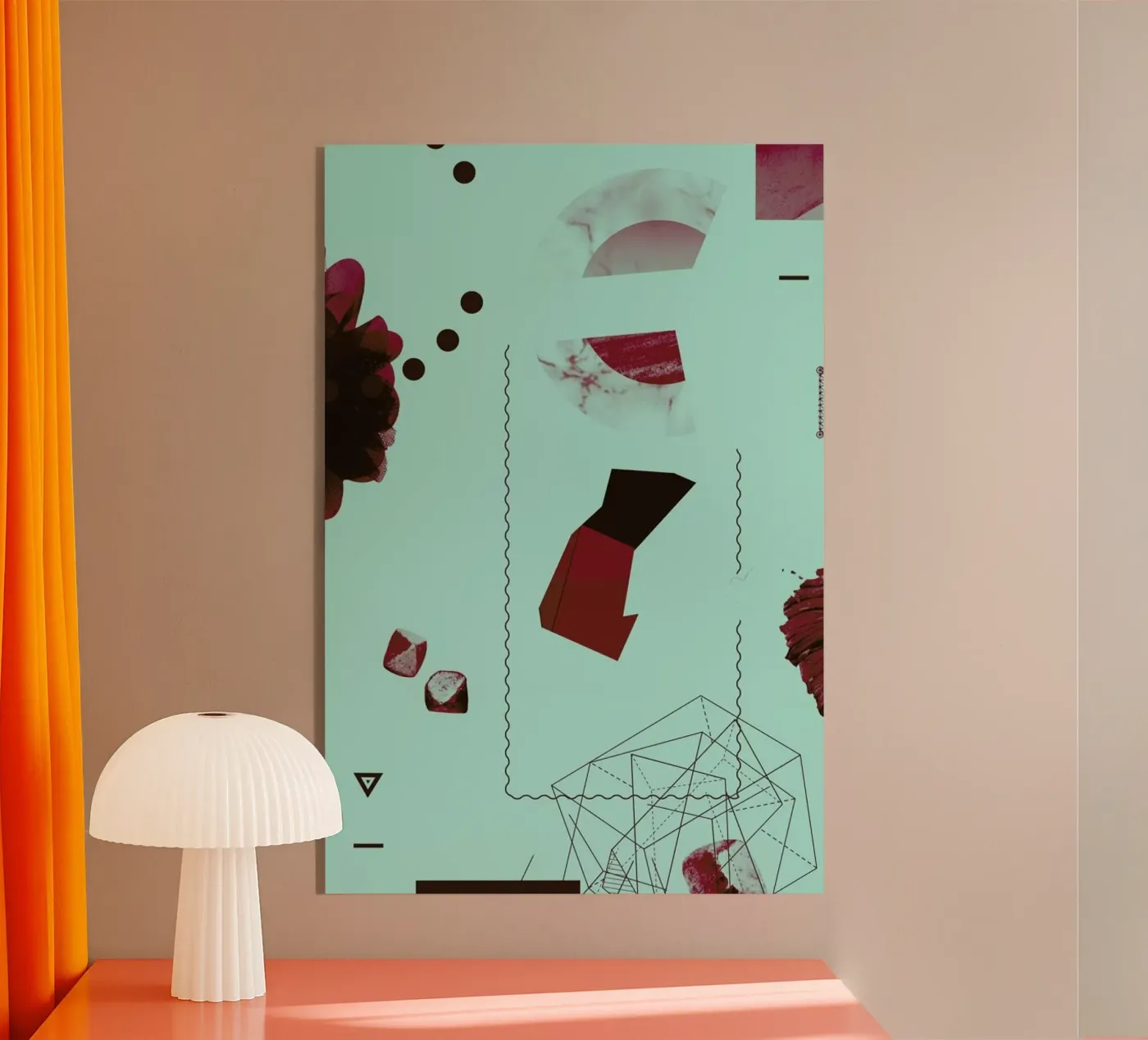 Objects 05 acryl van Andreas Jarner