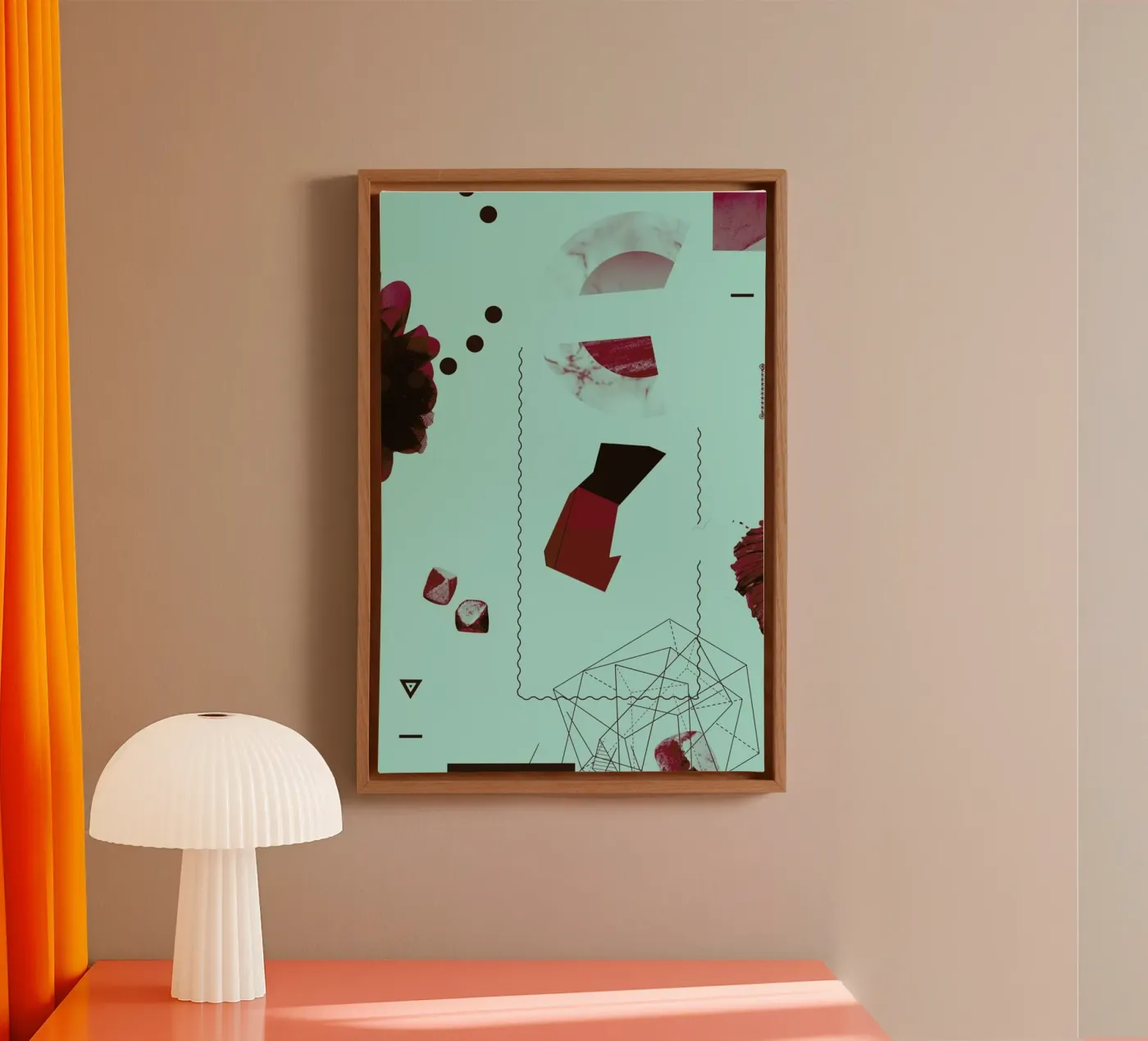 Objects 05 Leinwand von Andreas Jarner