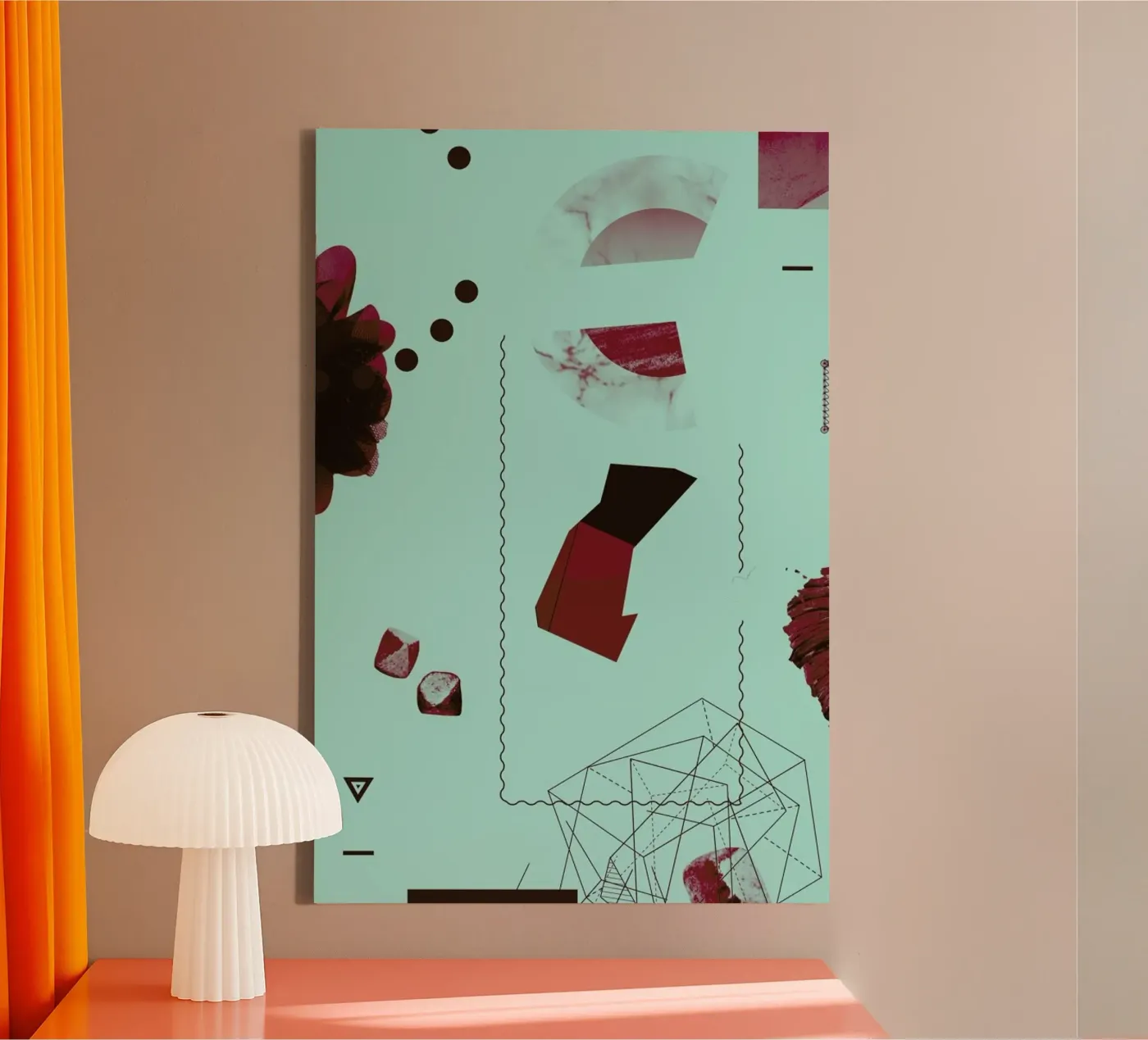 Objects 05 Leinwand von Andreas Jarner