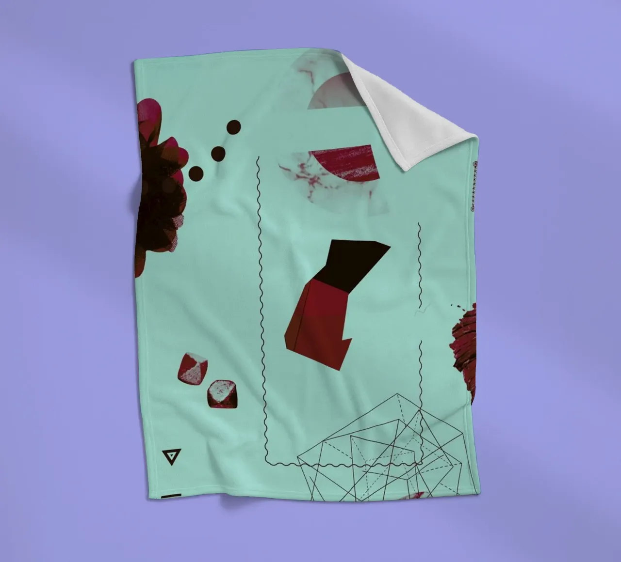 Objects 05 fleece blanket by Andreas Jarner