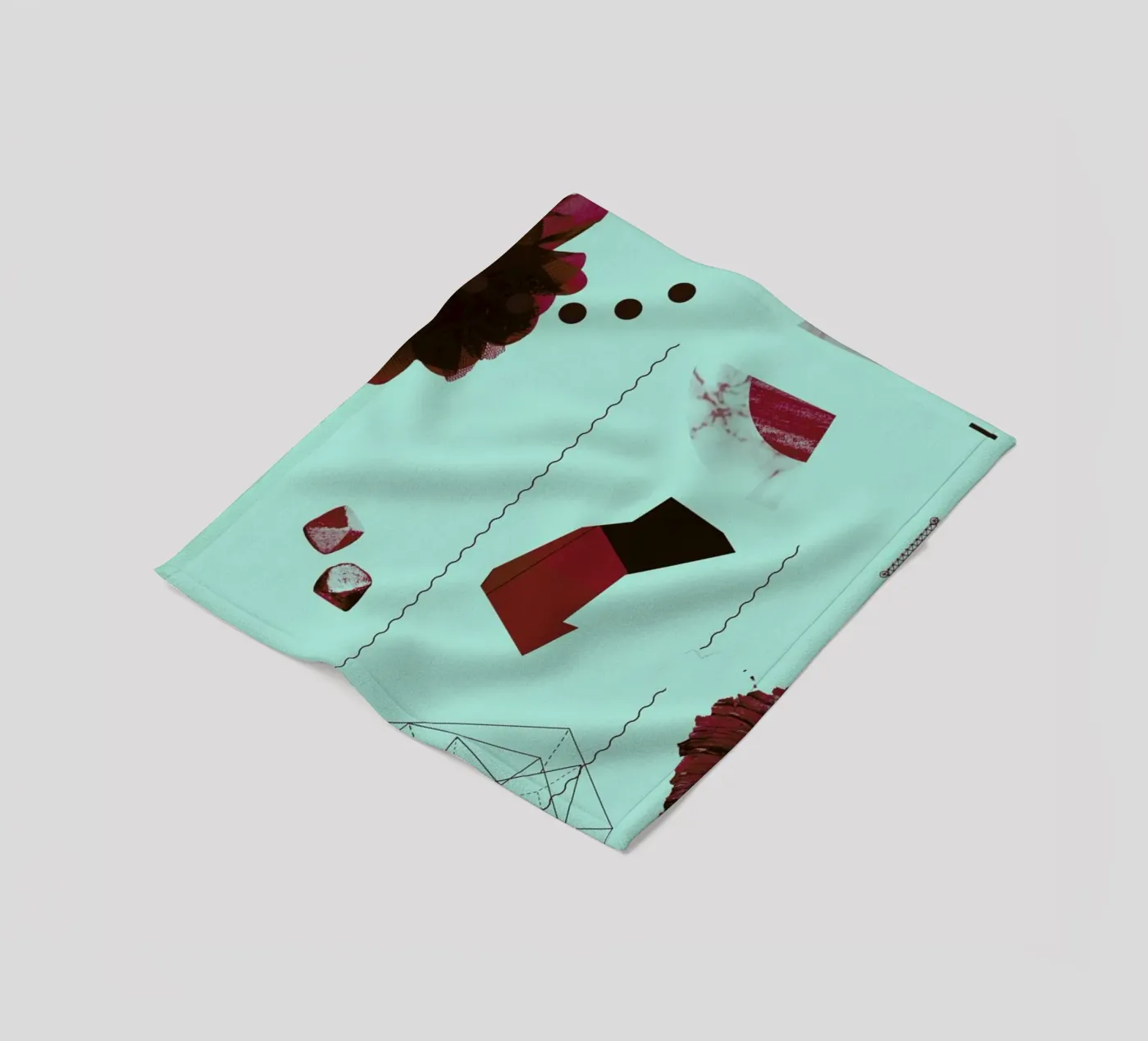 Objects 05 plaid polaire de Andreas Jarner