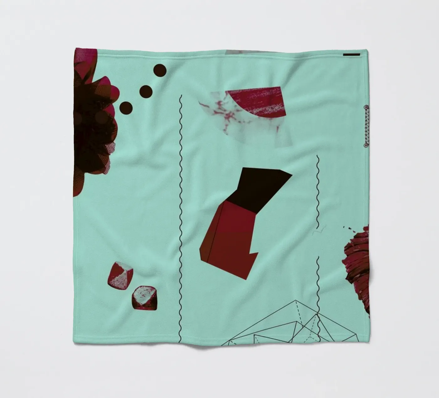 Objects 05 plaid polaire de Andreas Jarner