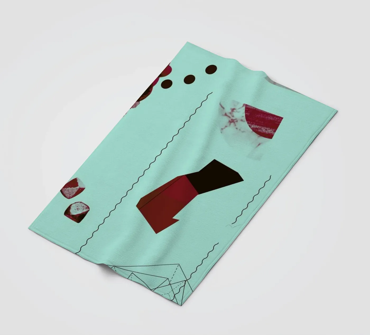 Objects 05 plaid polaire de Andreas Jarner