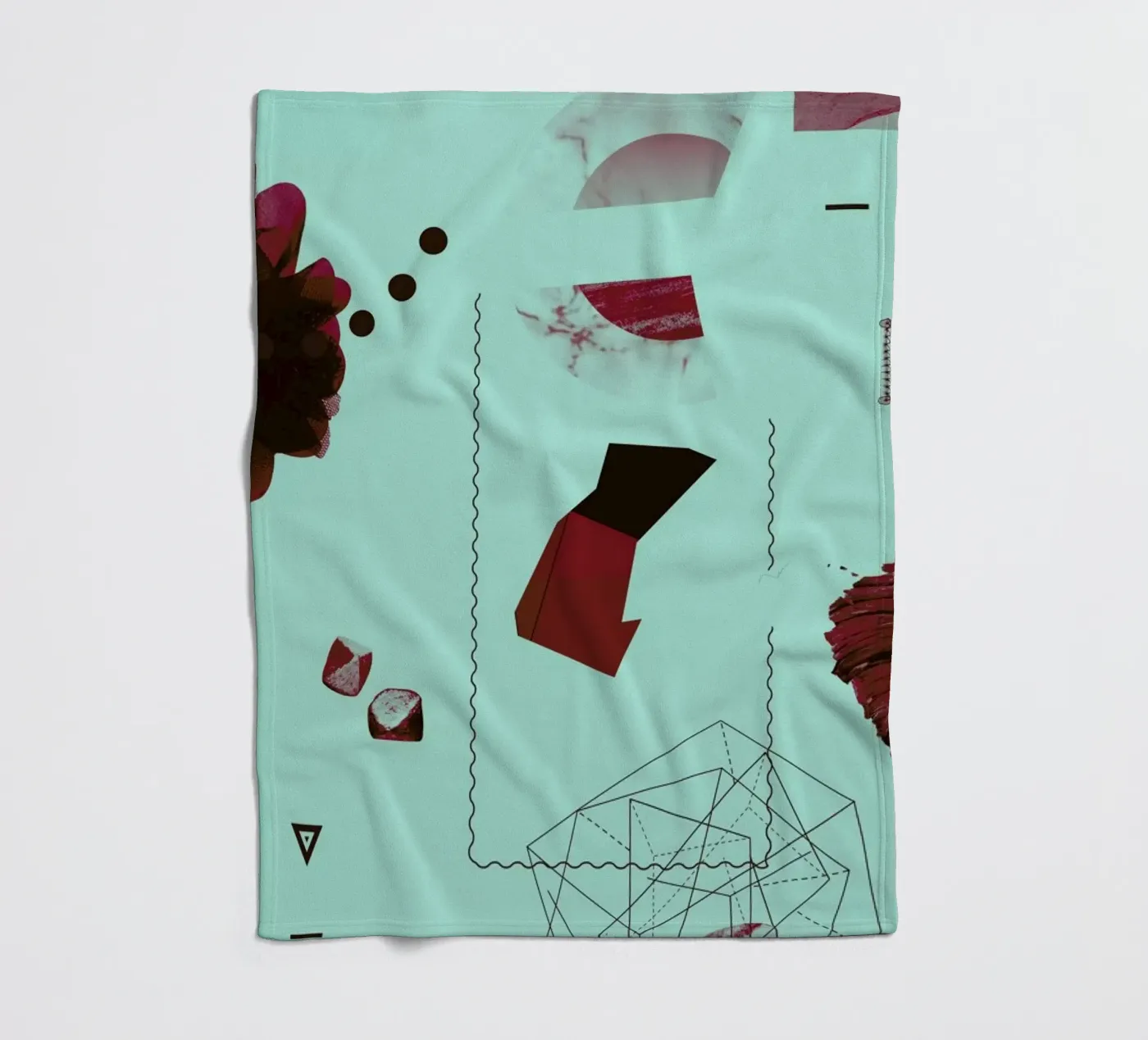 Objects 05 plaid polaire de Andreas Jarner