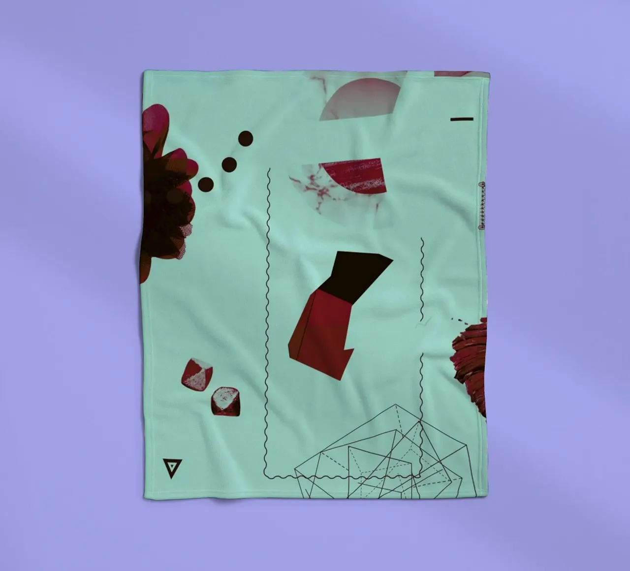 Objects 05 fleece blanket by Andreas Jarner